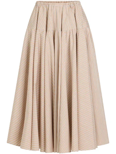 Maksi spódnica maxi Patou z nadrukiem