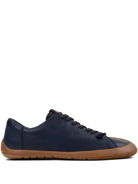 Sneakerși Camper din piele albastru