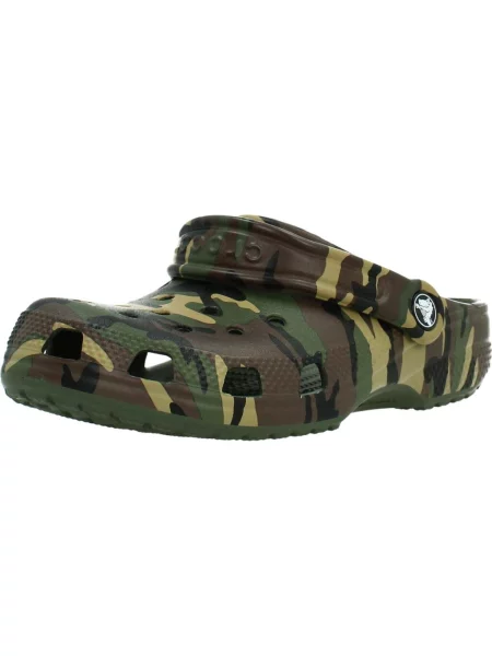 Sandały CROCS CLASSIC CAMOUFLAGE zielony