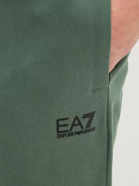 Emporio Armani melegítő szett férfi pamuttal zöld