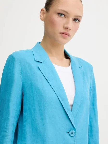 United Colors of Benetton однобортний піджак лляний