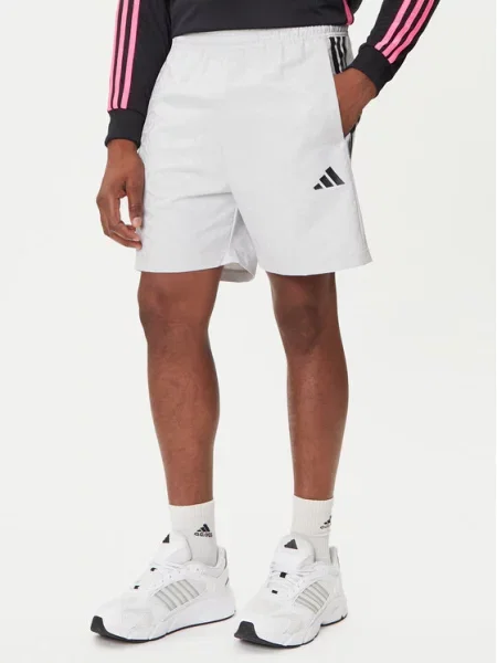 Adidas Športne kratke hlače Common Goal siva