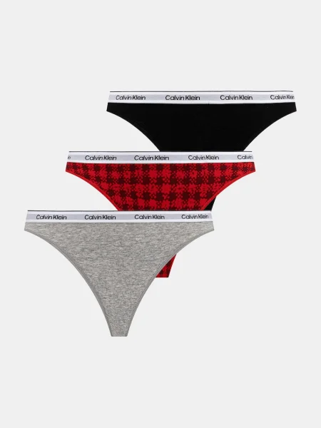 Бикини Calvin Klein Underwear 3 броя бяло