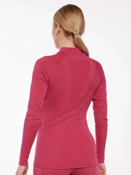 Bluza Brubeck THERMO WOOL by Pustelnik różowa