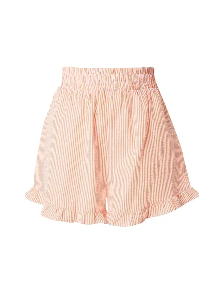 A-VIEW Nohavice oranžová biela