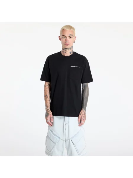 Tričko RIPNDIP Middle Finger Cat Pocket Tee Black S černé