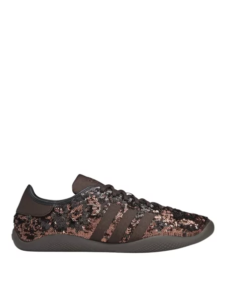 Sneakersy Adidas z cekinami brązowe
