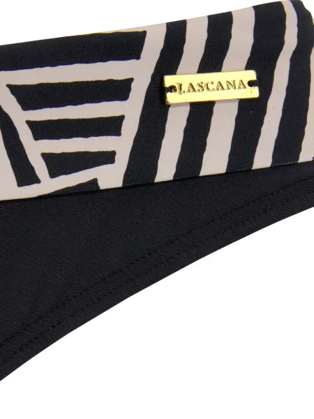 LASCANA Slip costum de baie bej negru