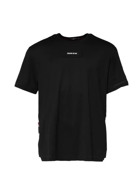 Tricou Dolce & Gabbana cu imagine cu model camuflaj negru