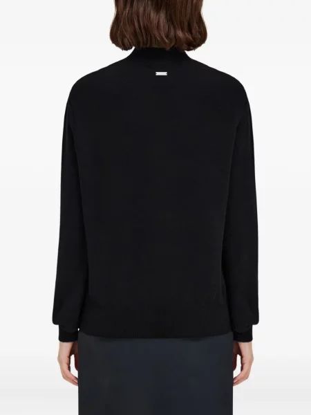 Pulover Ferragamo plisat negru