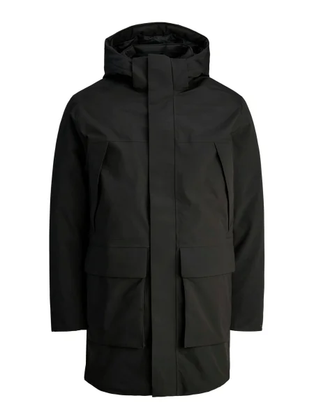 Geacă parka Jack & Jones Plus negru