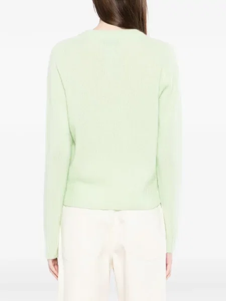 Pulover Tom Ford cu decolteu în U verde