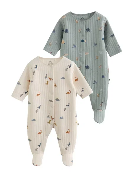 Next Pijamale albastru deschis alb
