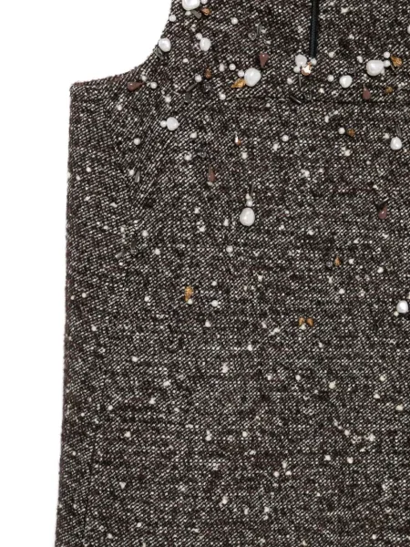 Kostiumas mini mini suknelė Dorothee Schumacher ruda