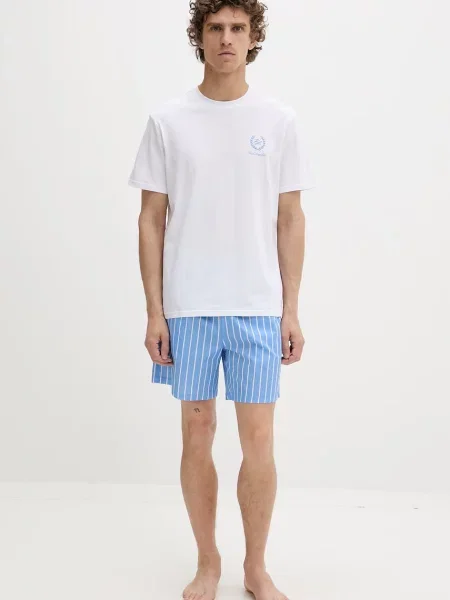 Karl Lagerfeld piżama dwuczęściowa biała