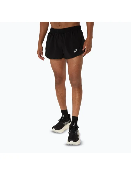 Pantaloni scurți de alergare pentru bărbați ASICS Core Split Short performance black negru