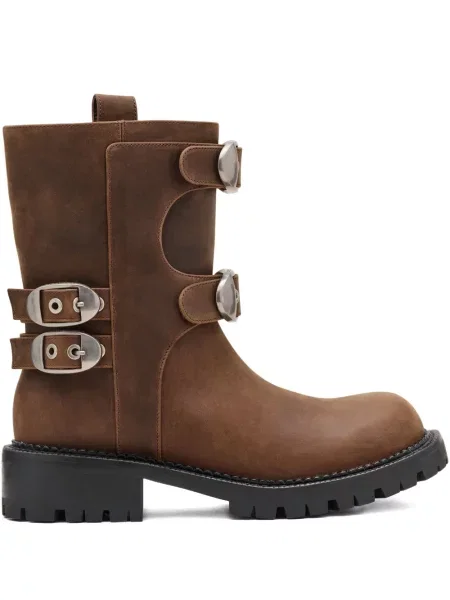 Cizme scurte Marc Jacobs maro