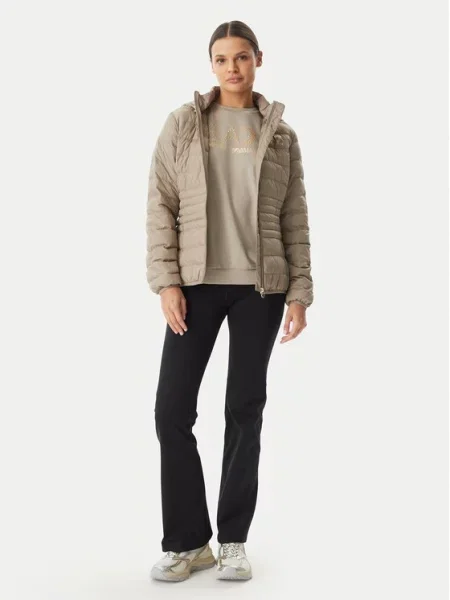 Bunda pro přechodné období Emporio Armani béžová