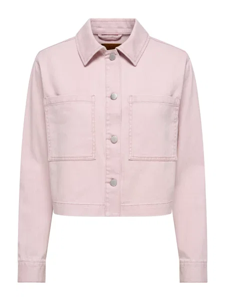 ONLY Geacă de primăvară-toamnă ONLNAOMI mov liliachiu