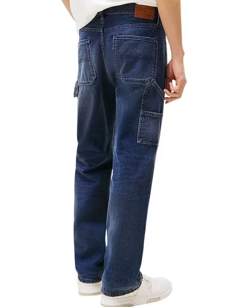 Tommy Jeans blugi din albastru