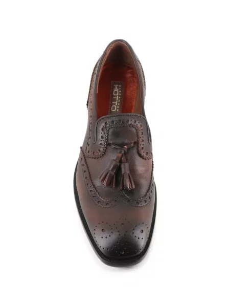 Pantofi loafer Alexander Hotto maro