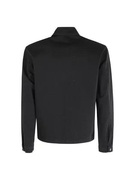 Kurtka jeansowa Stone Island z kamieniami czarna