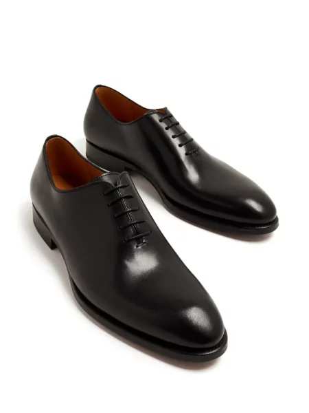 Oxford Magnanni din piele negru