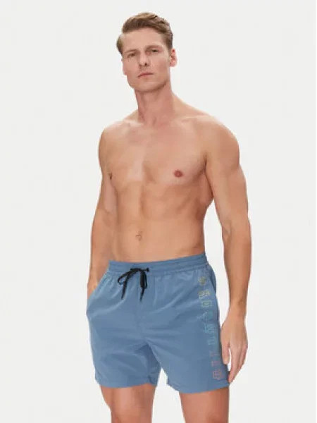 Billabong Plavecké šortky All Day Heritage Lb modrá