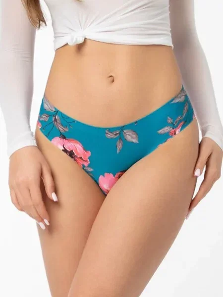 Трусики бразилиана с микрофибры FIGI_JULIMEX_WILD_ROSE_BRASIL