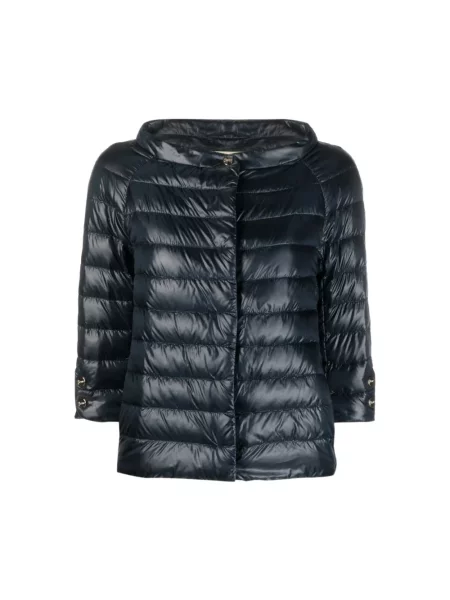 Kurtka puchowa Herno niebieska