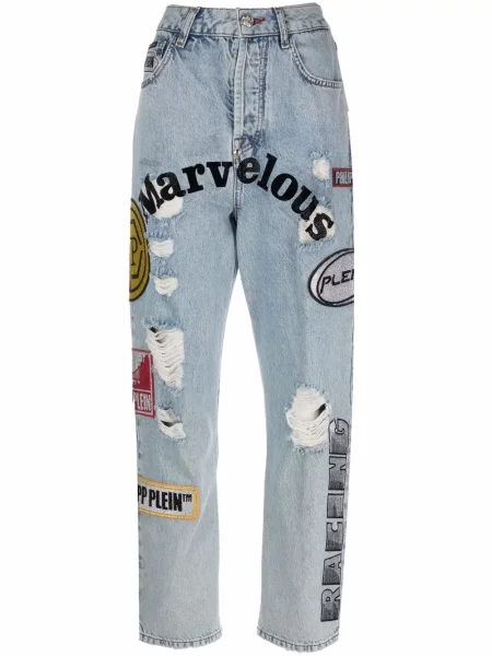 Boyfriendy Philipp Plein niebieskie