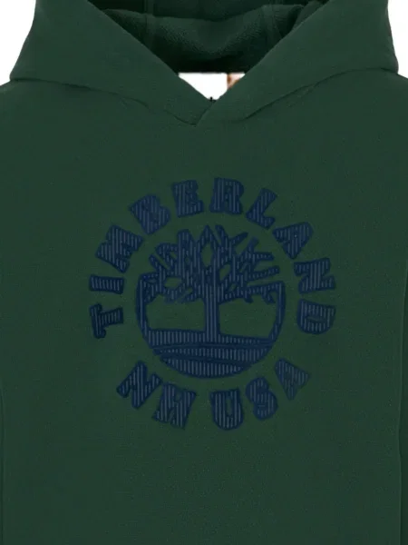 Bluza z kapturem dziecięca Timberland zielona