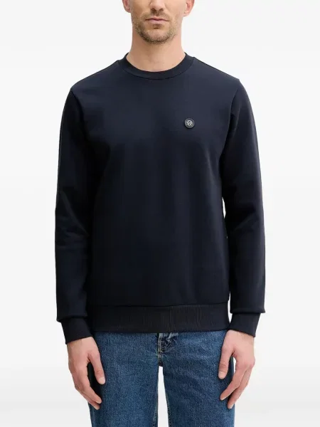 Hanorac crewneck Boss albastru