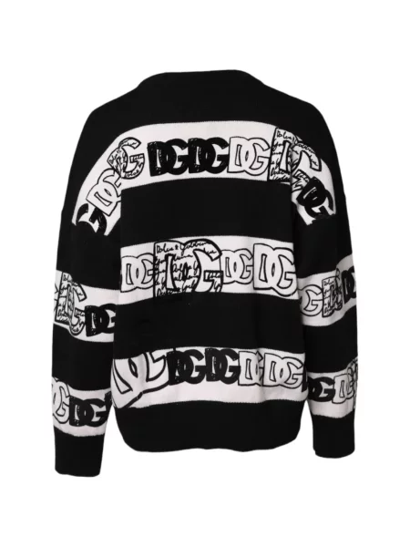 Pulover Dolce & Gabbana cu imagine negru