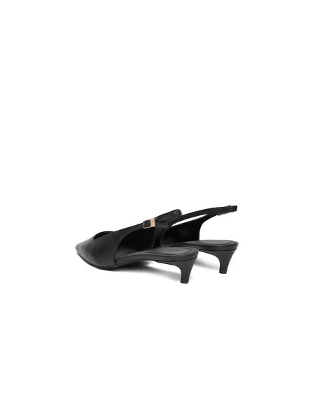 Tommy Hilfiger Lodičky Th Buckle Slingback Low Pump čierna