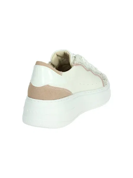 Pantofi Keys alb