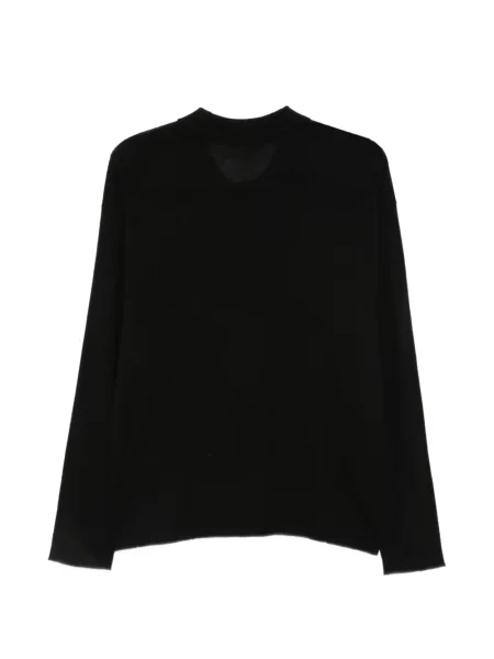 Tricou polo Lisa Yang negru