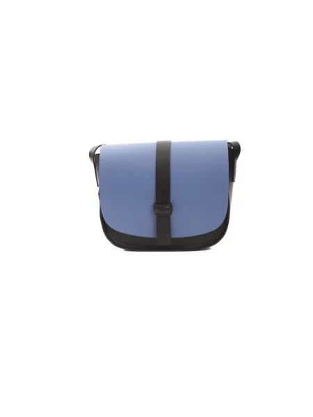 Torebka crossbody Pompei Donatella skórzana biznesowa niebieska