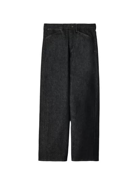 Pantaloni Lemaire cu 5 buzunare gri
