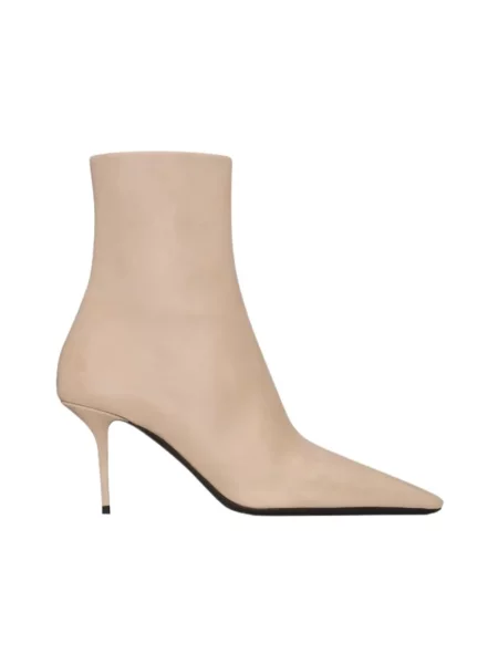 Botki Saint Laurent beżowe
