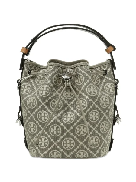 Geantă bucket Tory Burch gri