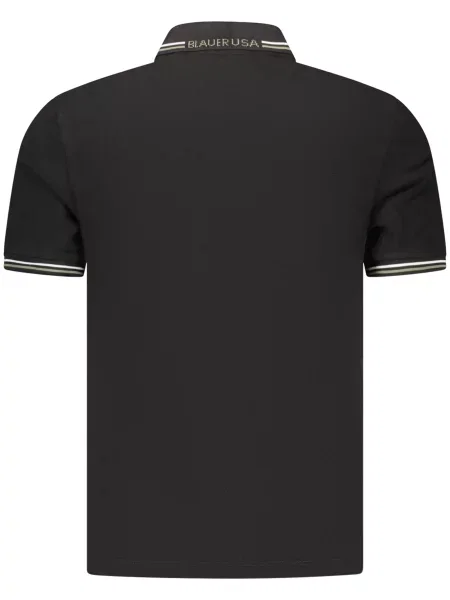 Tricou polo Blauer Apparel negru