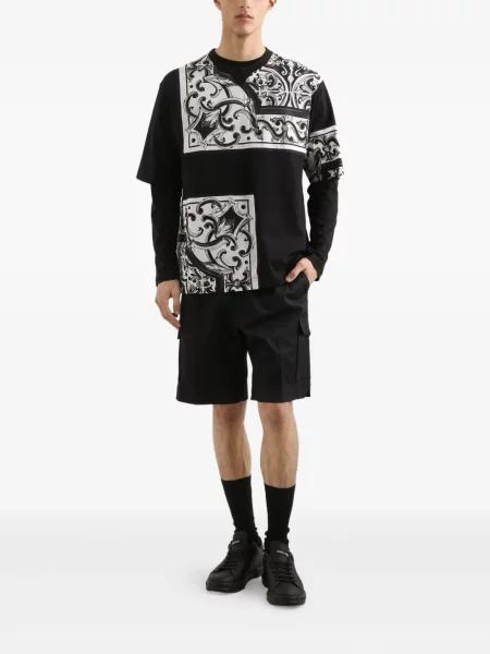 Μπλούζα Dolce & Gabbana με σχέδιο μαύρο