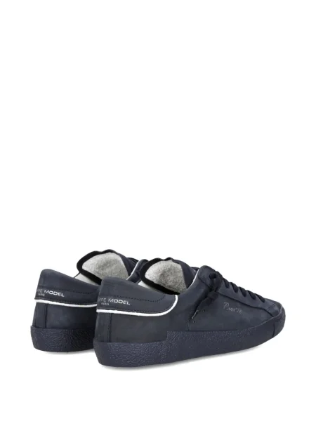 Sneakerși Philippe Model Paris din piele albastru