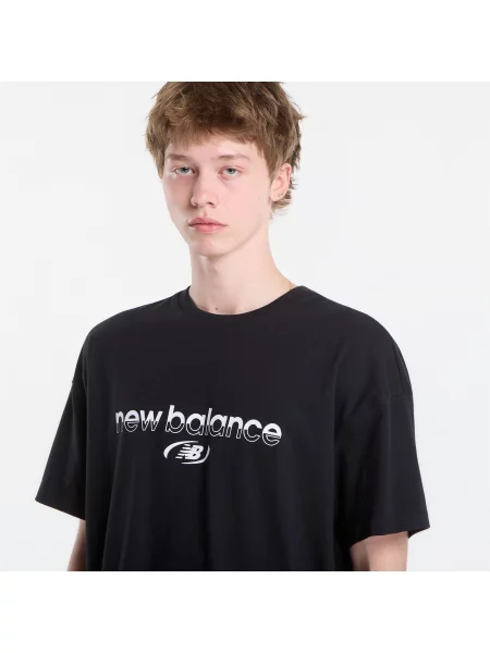 Tričko New Balance čierna
