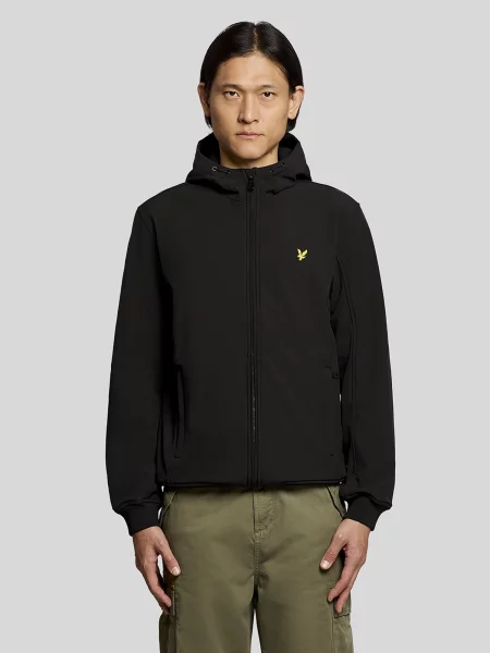 Lyle & Scott Prijelazna jakna crna
