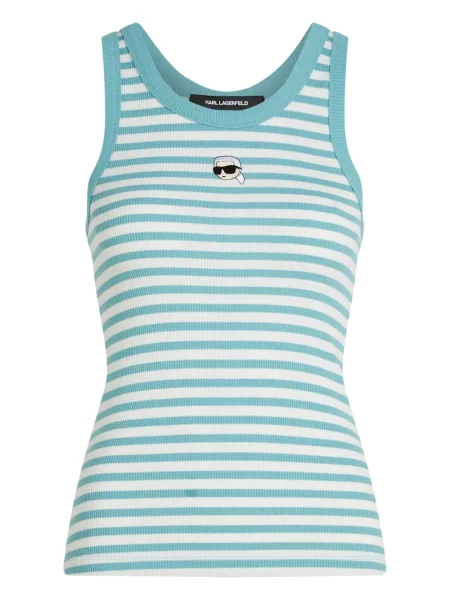 Top Karl Lagerfeld albastru