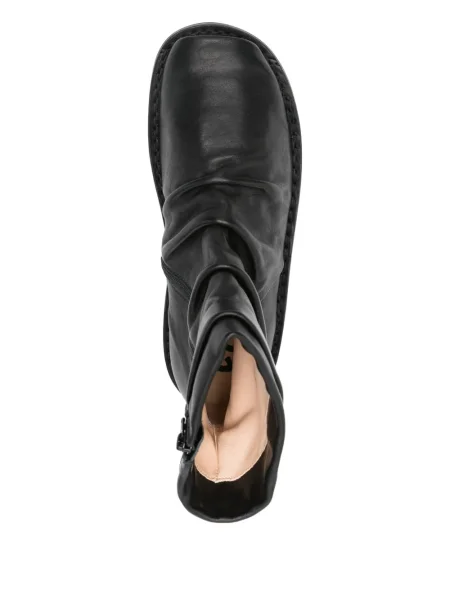 Botine Trippen din piele negru