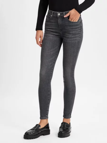 Jeansy o kroju skinny fit z 5 Tommy Hilfiger szare