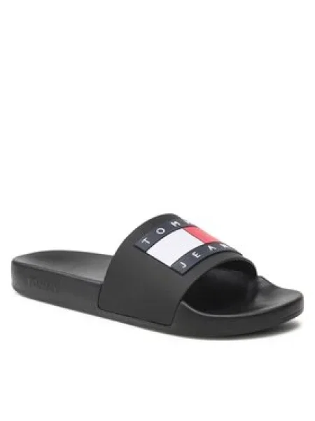 Šľapky Tommy Jeans POOL SLIDE ESS biela